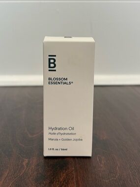 Blossom Essentials Hydration Oil Full Size 1.9oz Marula + Golden Jojoba NIB